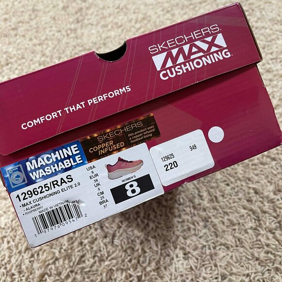 Skechers Women's Max Cushioning Elite 2.0 Alaura Athletic Running Shoes, Size 8 - Picture 12 of 16